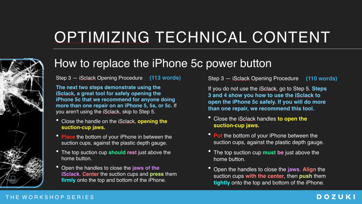 Dozuki Workshop Series – Optimize your technical content (Part 2 of 3)