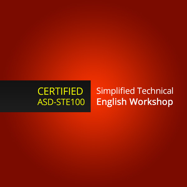 ASD-STE100 Simplified Technical English training workshop for individual writers in the UAE