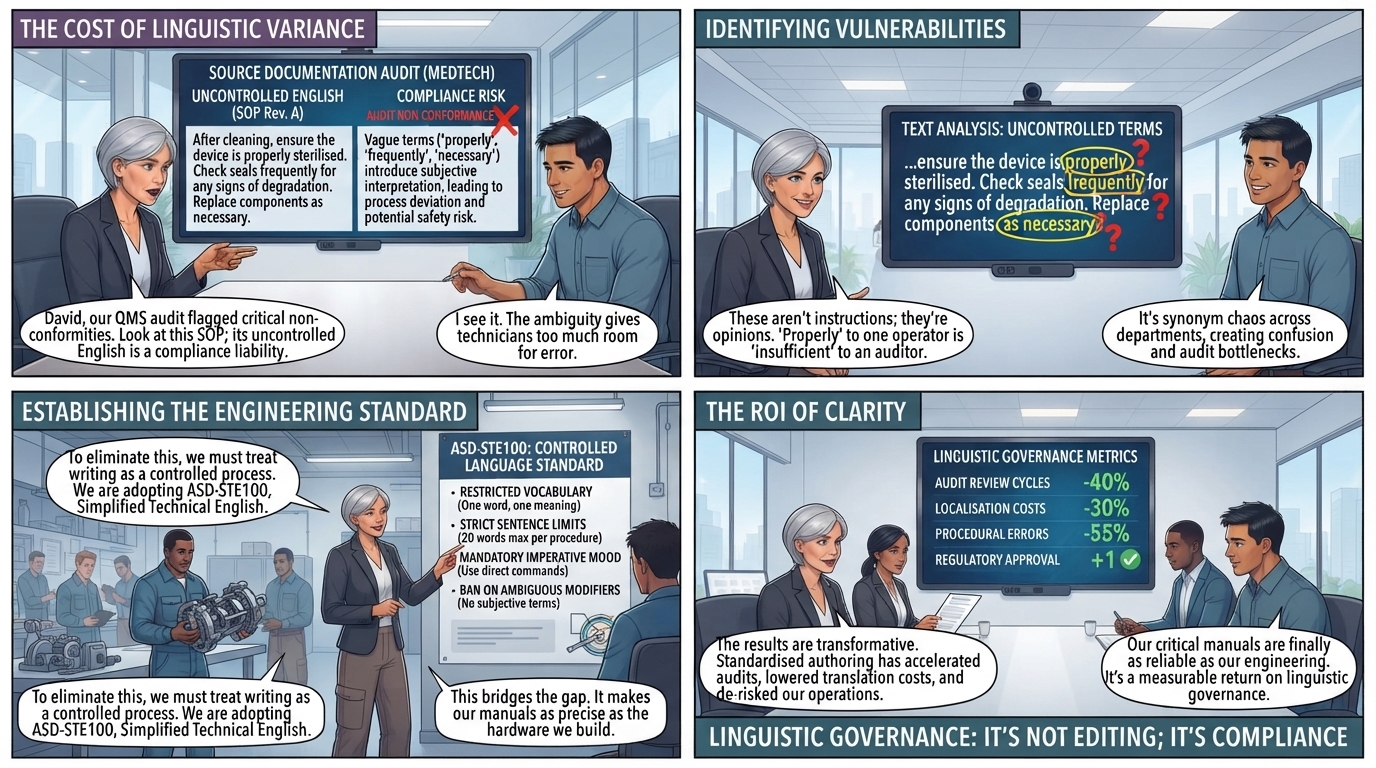 The Quiet Risk: Why Uncontrolled English Undermines Engineering Compliance